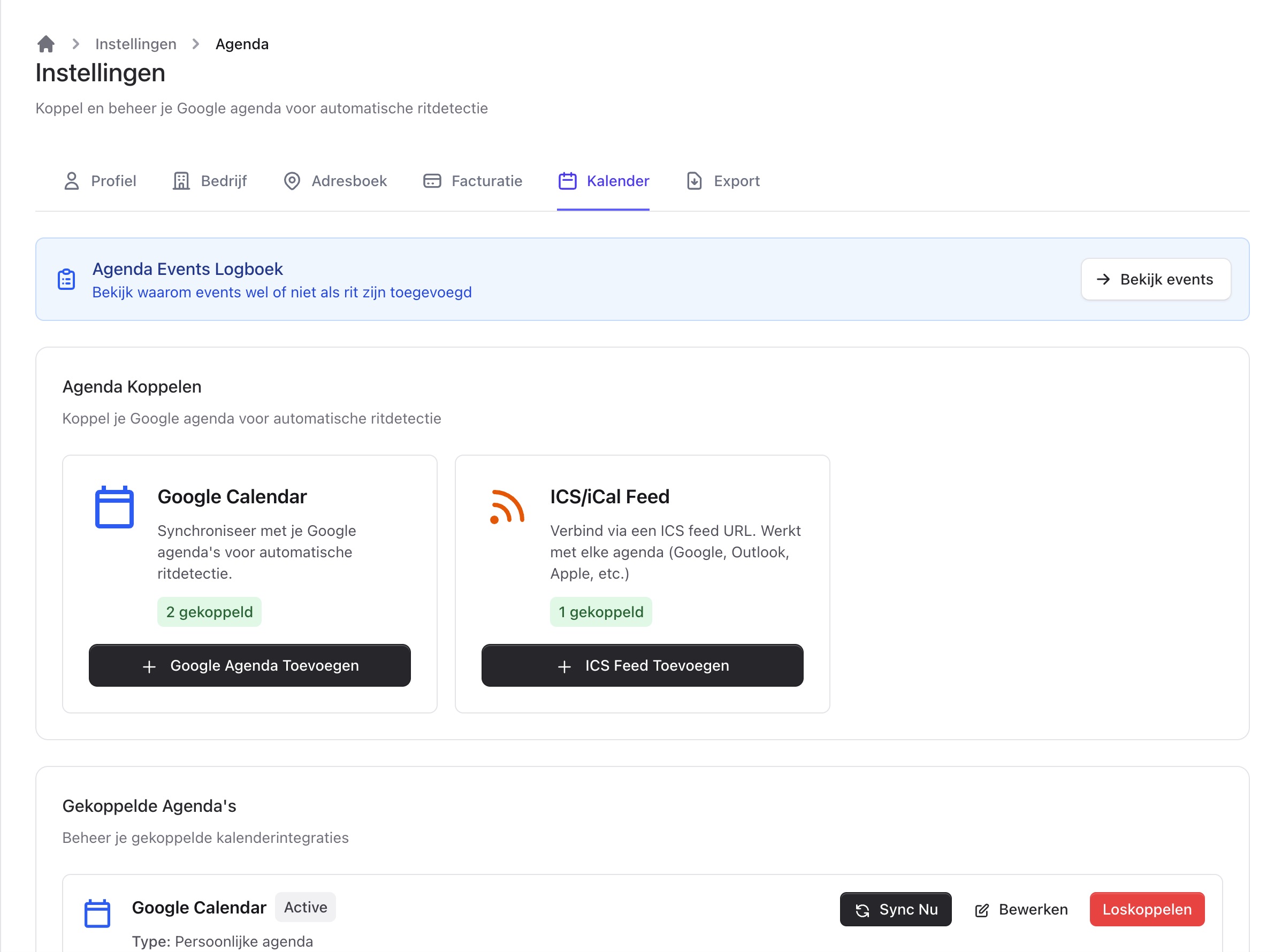 Google Calendar Integration
