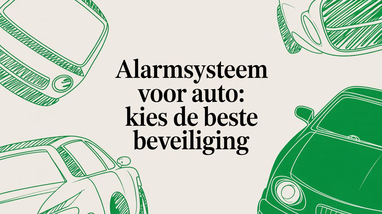 Alarmsysteem voor auto: Kies de beste beveiliging