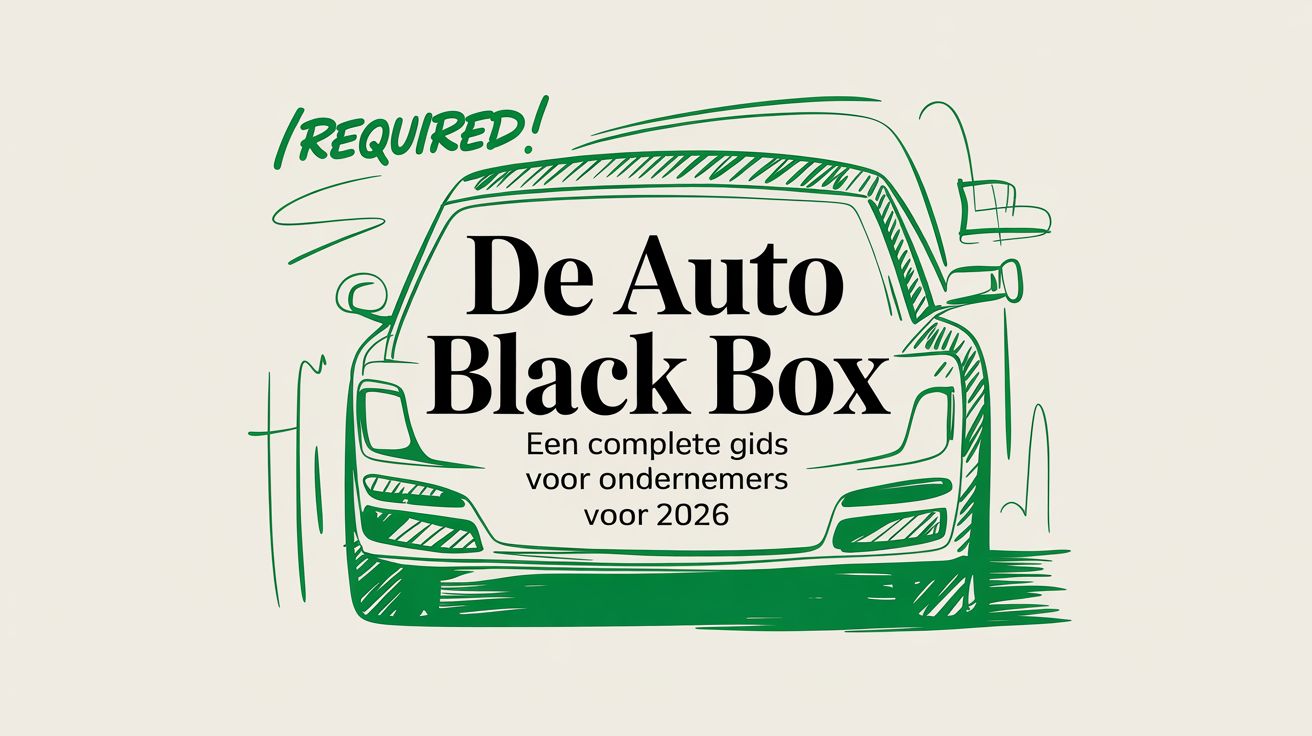 De auto black box: Een complete gids voor ondernemers voor 2026