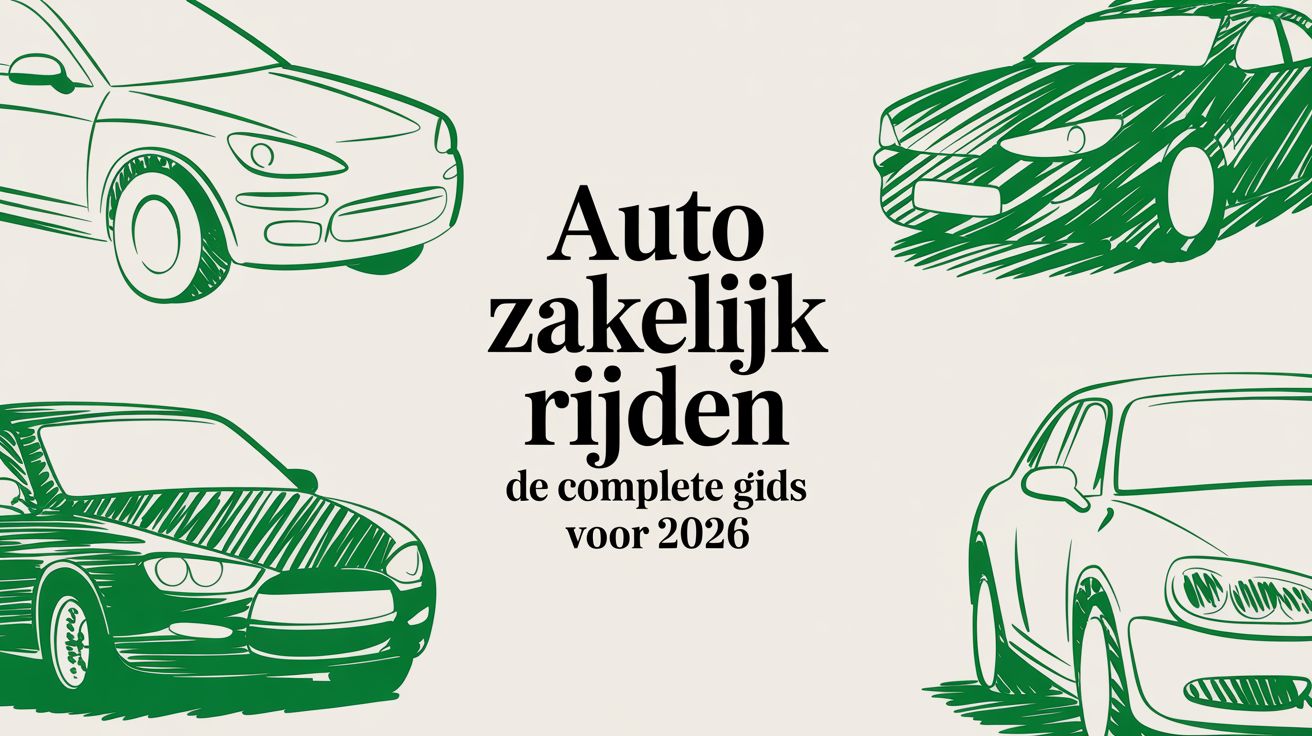 Auto zakelijk rijden: de complete gids voor 2026