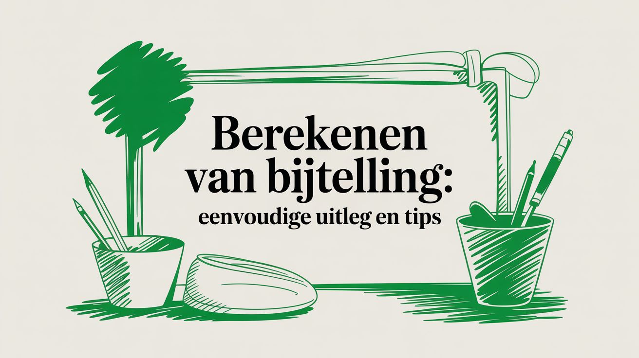 Berekenen van bijtelling: eenvoudige uitleg en tips