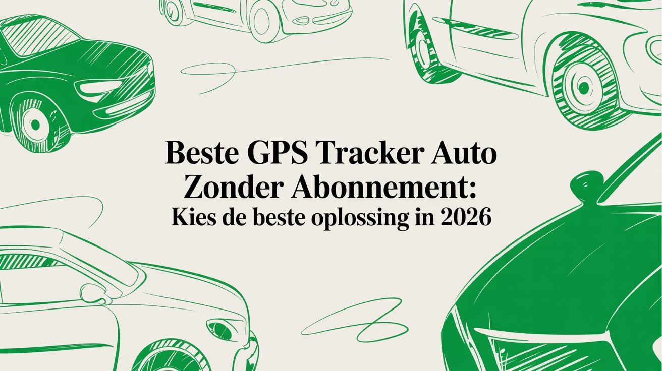 Beste gps tracker auto zonder abonnement: kies de beste oplossing in 2026