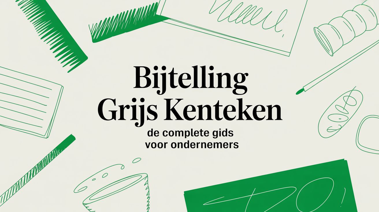 Bijtelling grijs kenteken: de complete gids voor ondernemers
