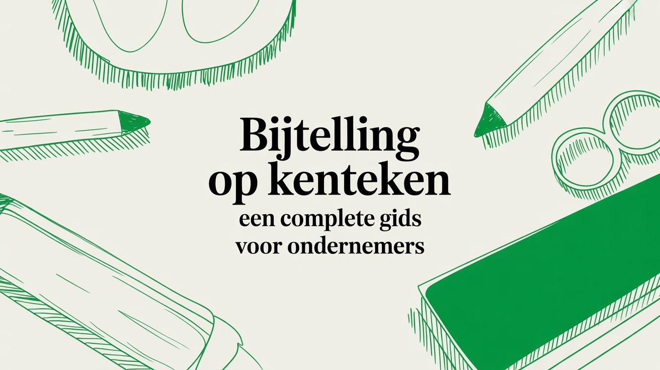 Bijtelling op kenteken een complete gids voor ondernemers