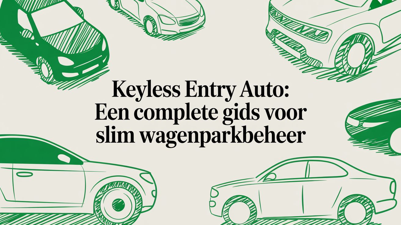 Keyless entry auto: een complete gids voor slim wagenparkbeheer