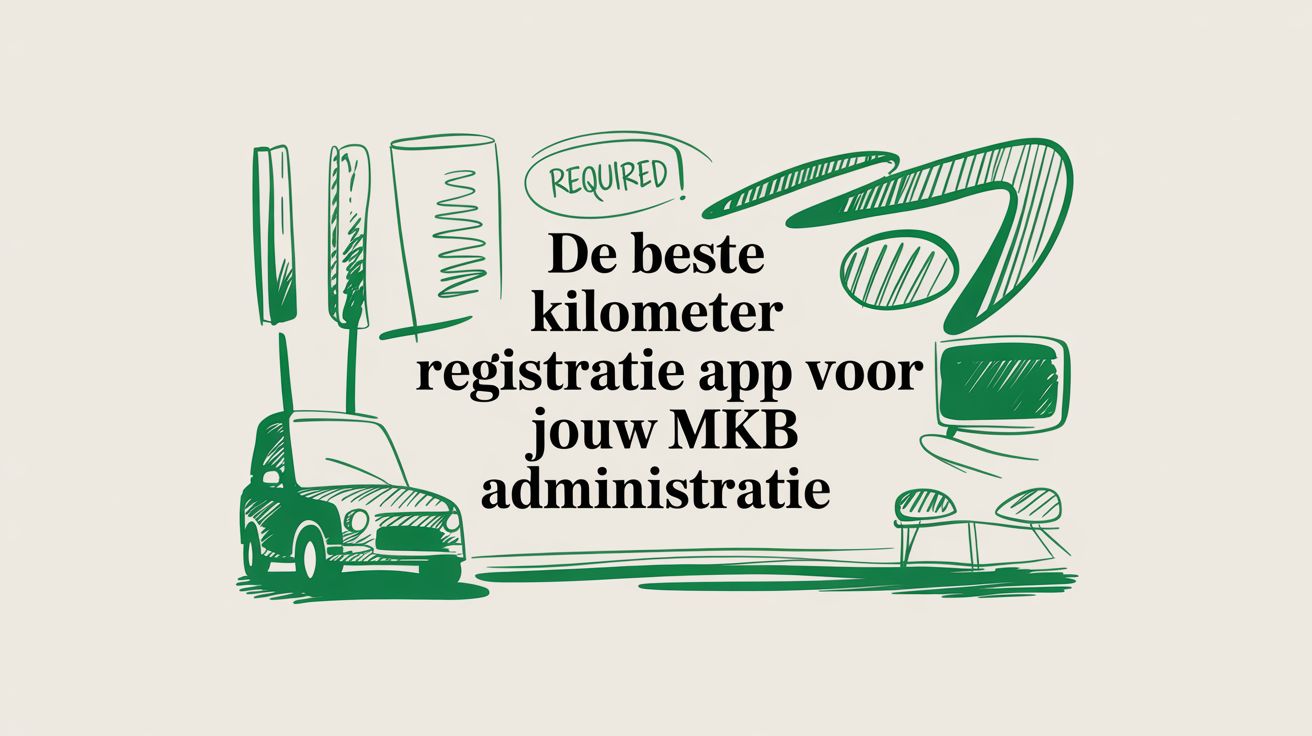 De beste kilometer registratie app voor jouw MKB administratie