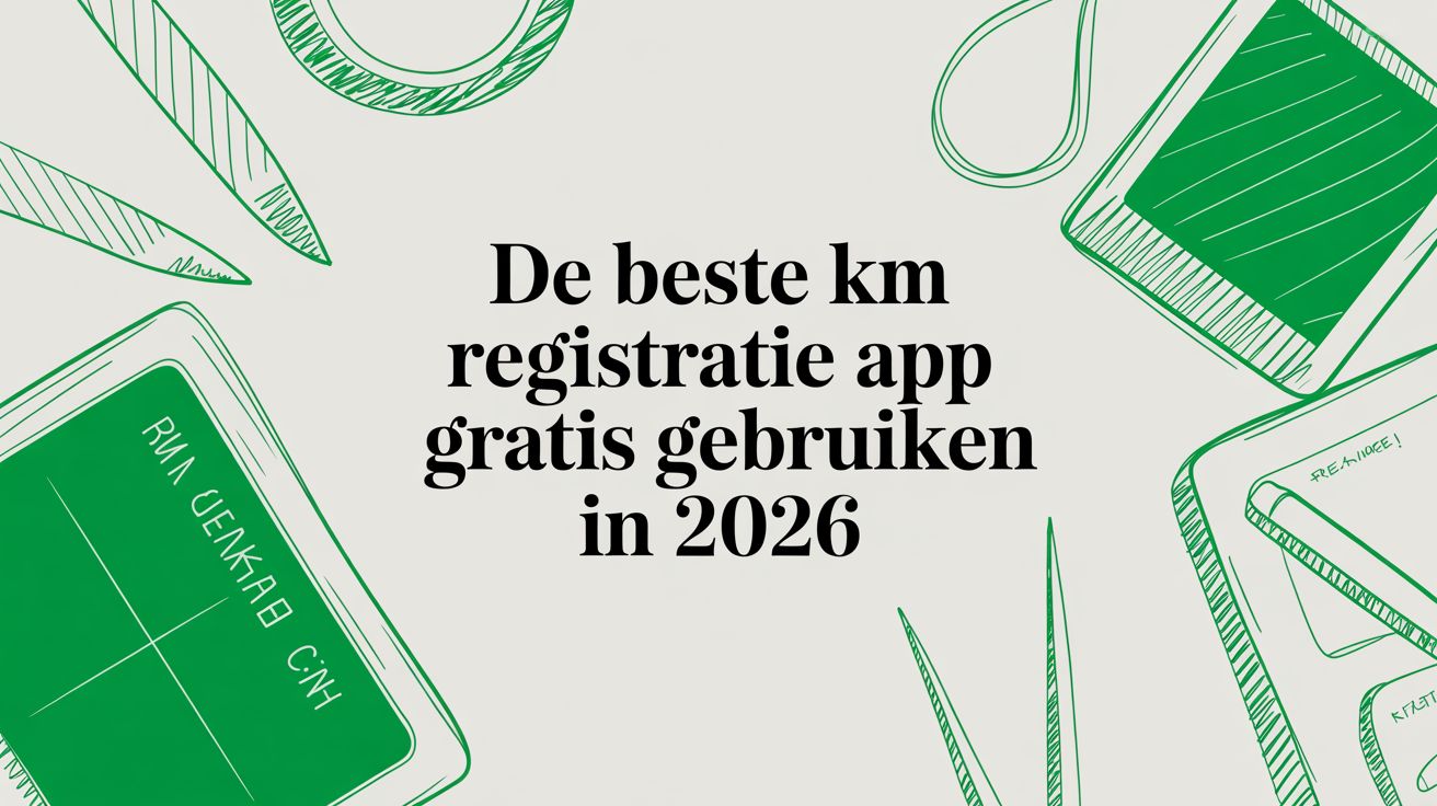 De beste km registratie app gratis gebruiken in 2026