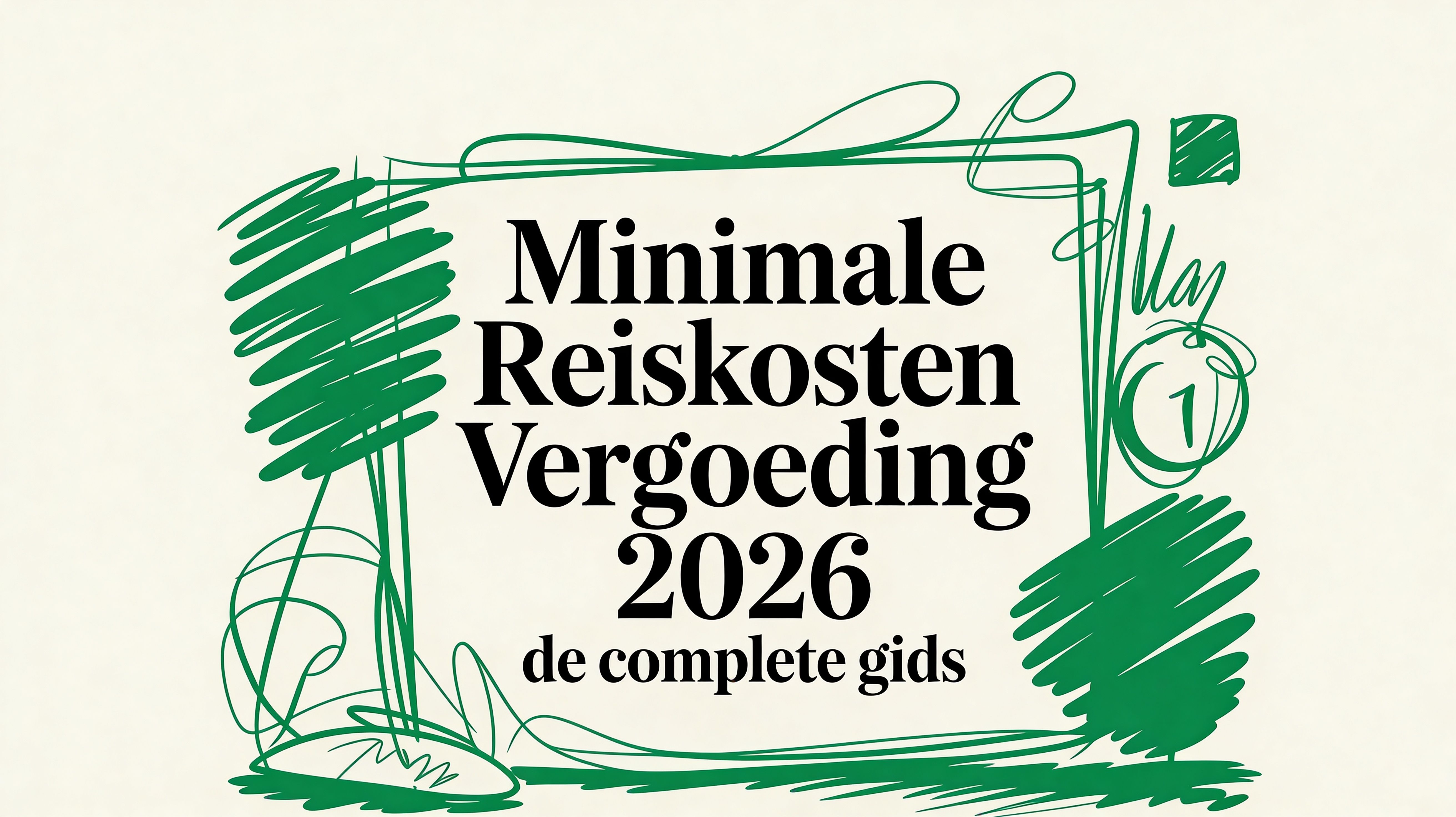 Minimale reiskosten vergoeding 2026: De complete gids