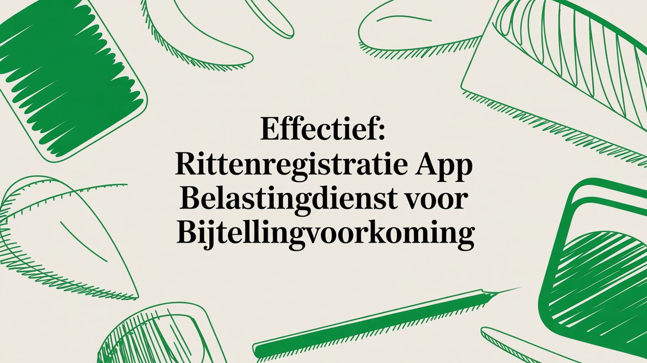 Effectief: rittenregistratie app belastingdienst voor bijtellingvoorkoming