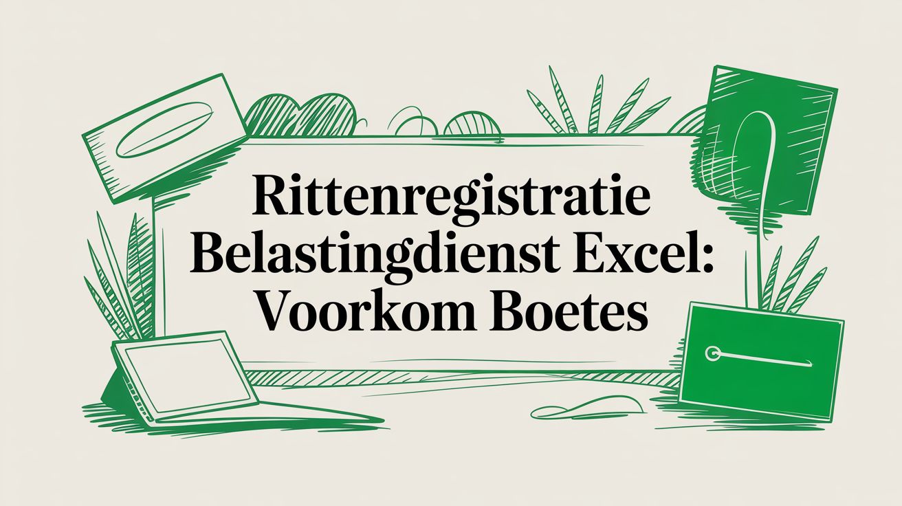 Rittenregistratie Belastingdienst Excel: Voorkom Boetes