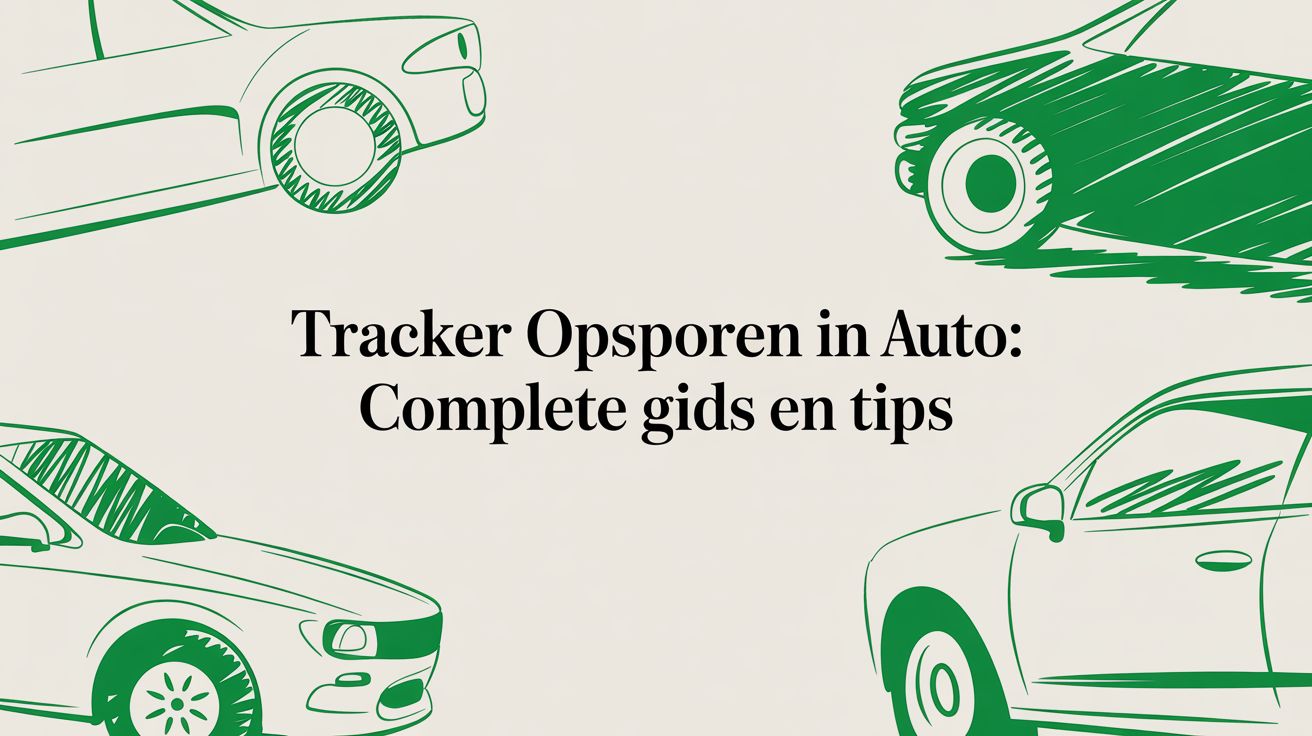 Tracker opsporen in auto: Complete gids en tips