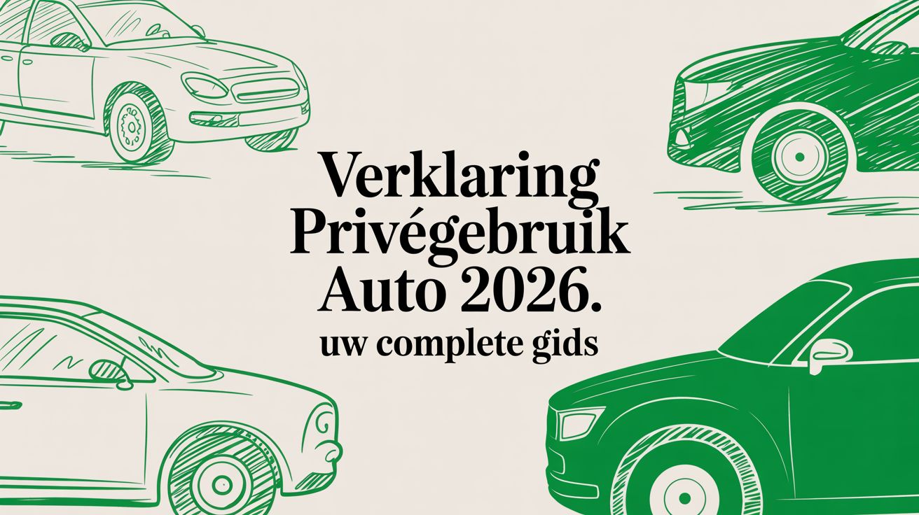 Verklaring privégebruik auto 2026: uw complete gids