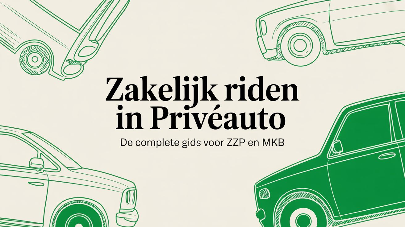 Zakelijk rijden in privéauto: De complete gids voor ZZP en MKB